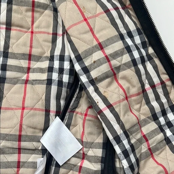 Burberry Black Quilted Jacket - Size XS - Picture 5 of 6